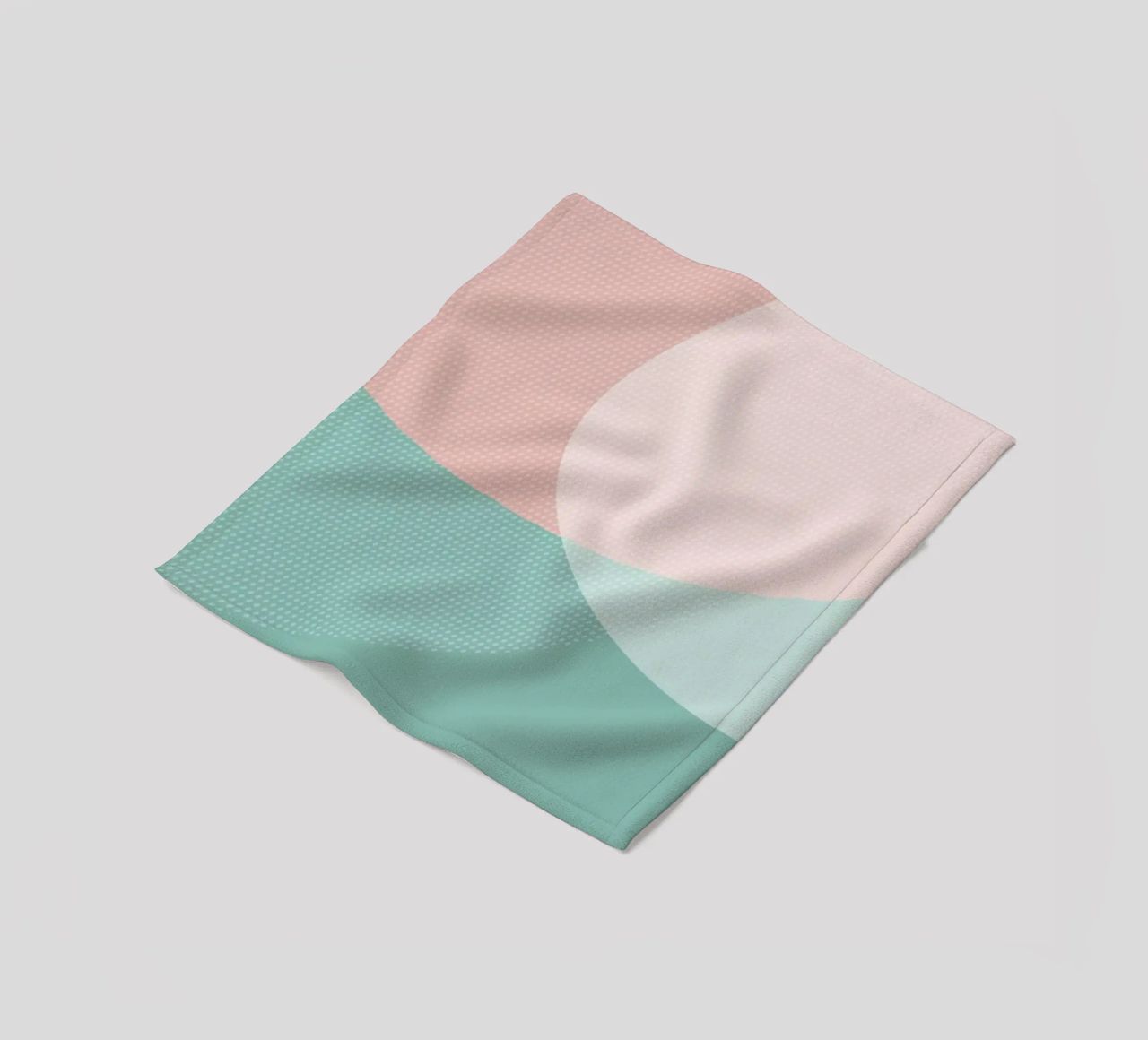 Soft Shapes coperta in pile da XOXO Arte