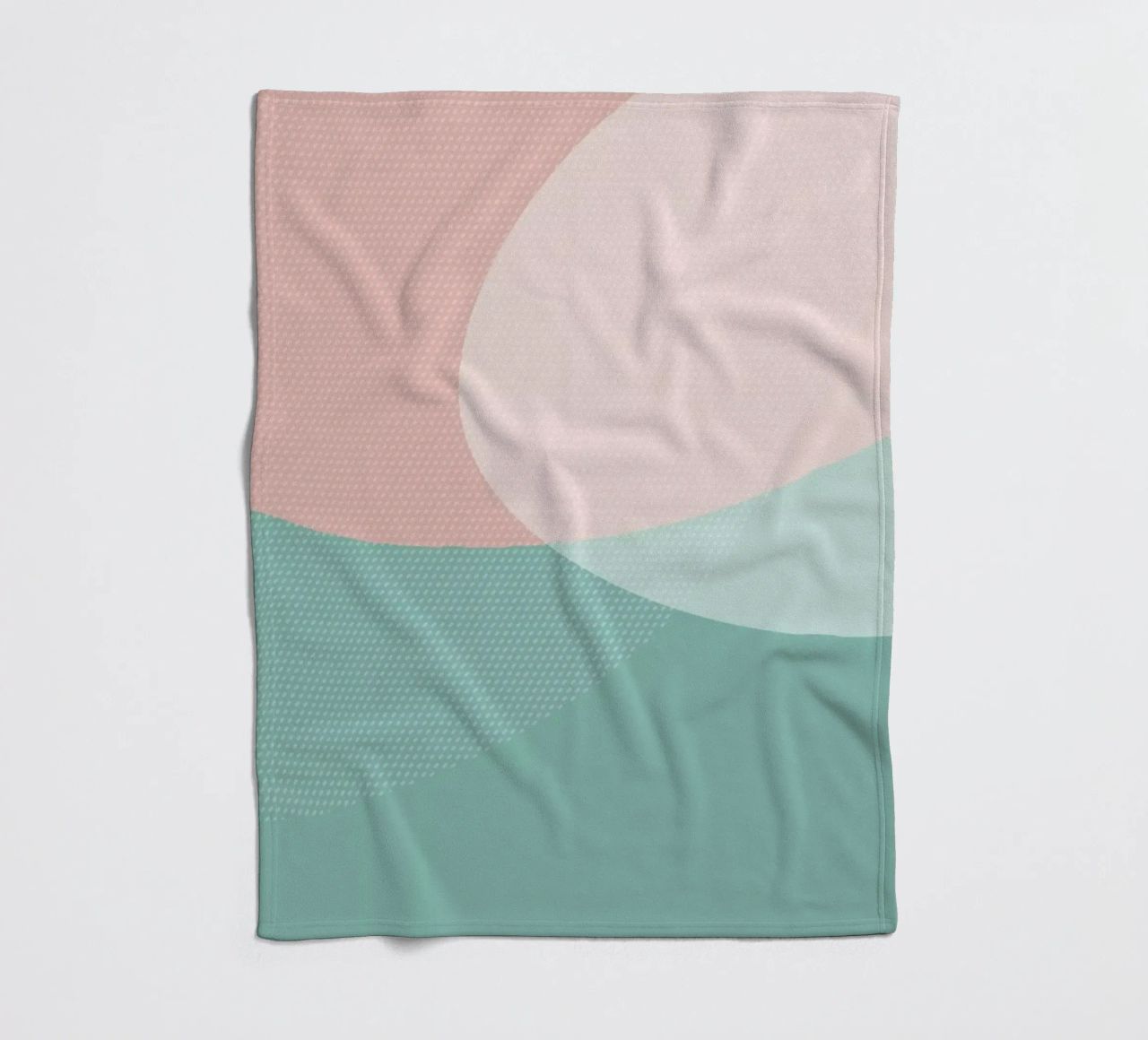 Soft Shapes coperta in pile da XOXO Arte