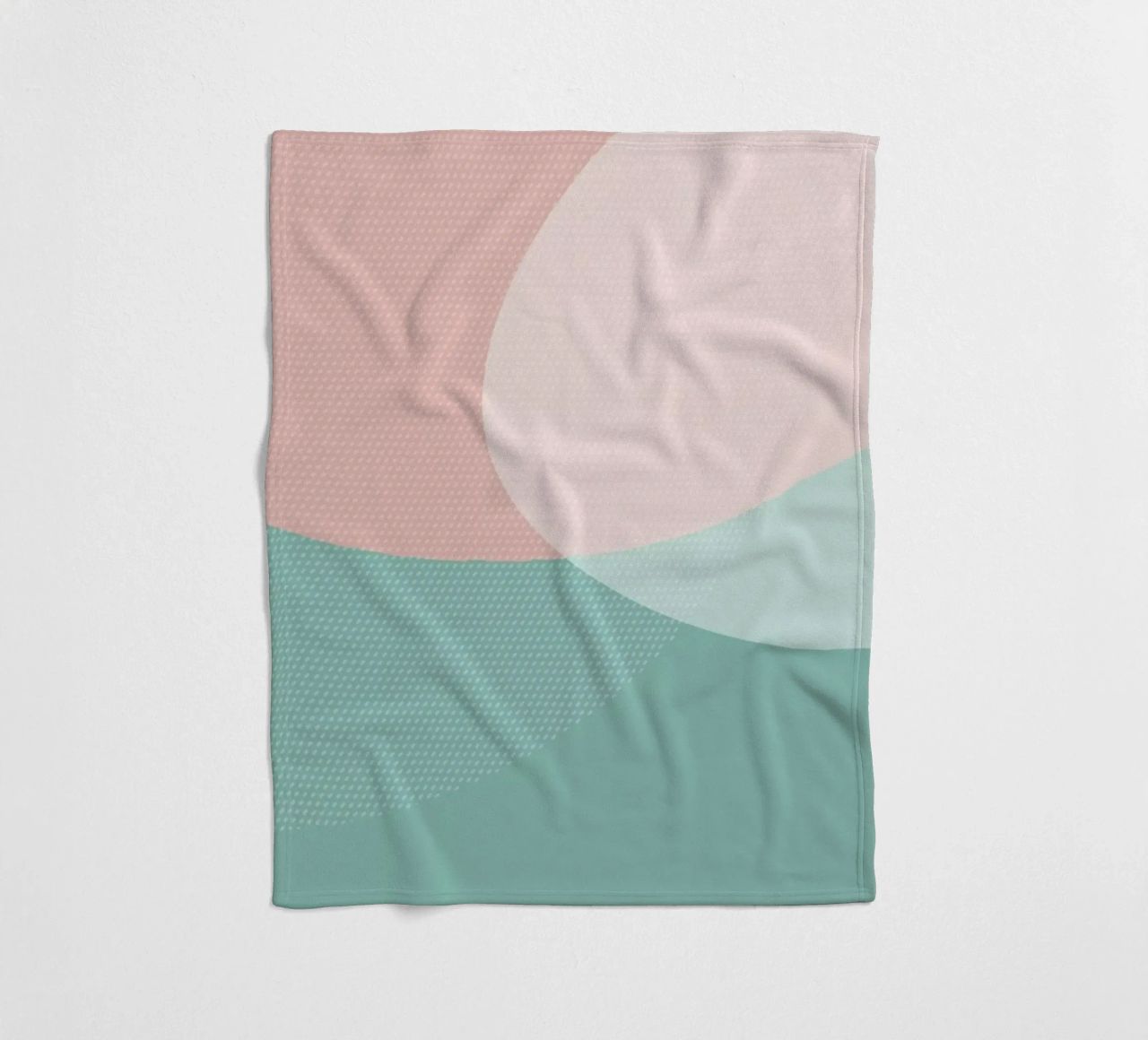 Soft Shapes coperta in pile da XOXO Arte