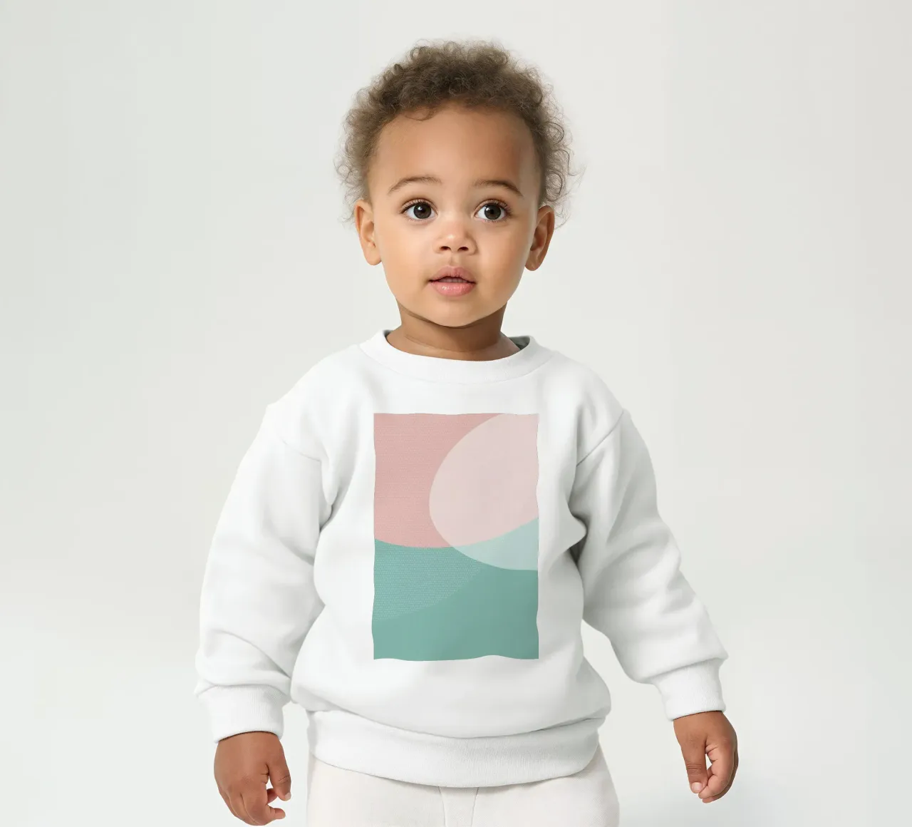 Soft Shapes Baby Sweatshirt von XOXO Arte