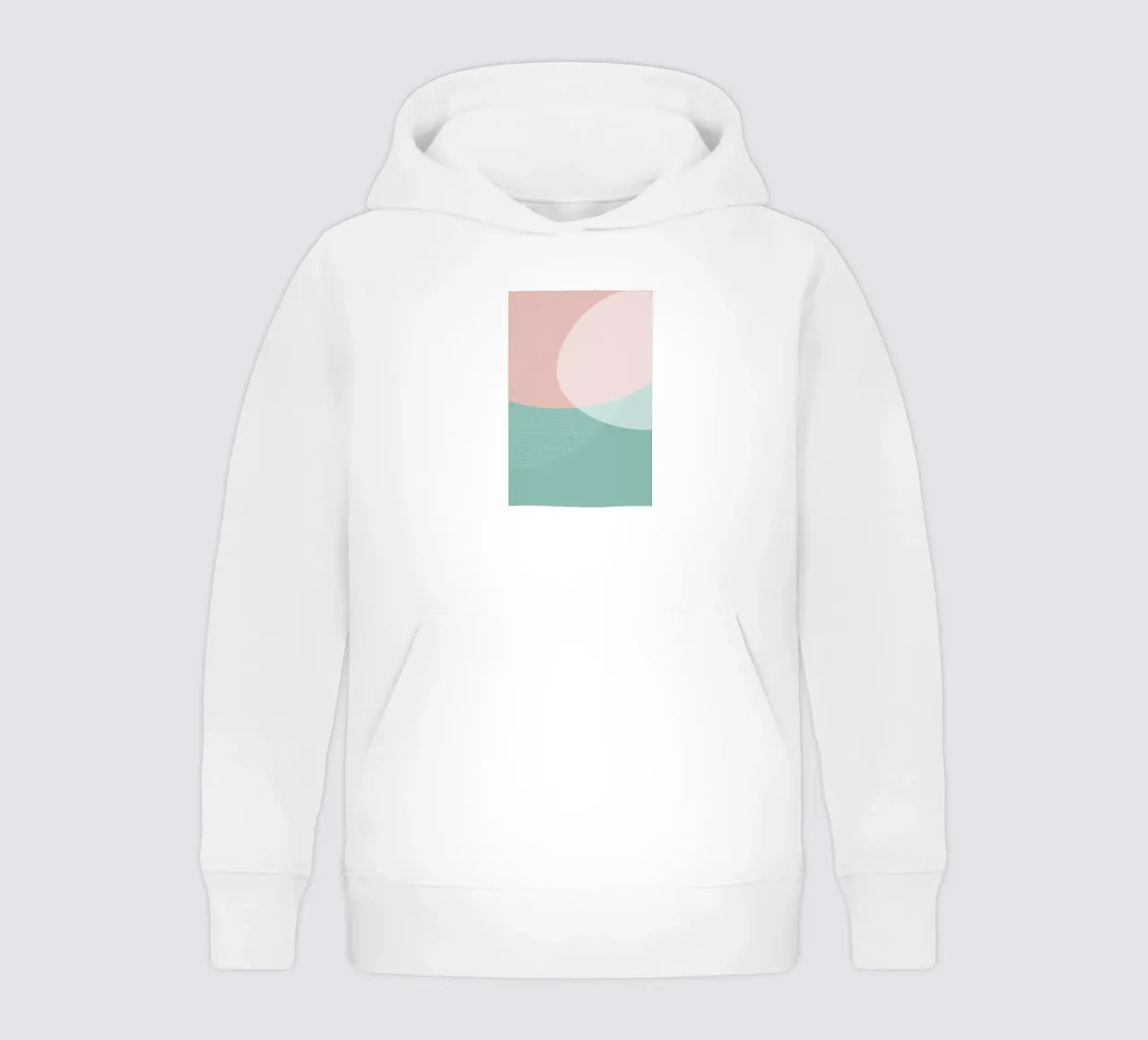 Soft Shapes felpa bambino con cappuccio da XOXO Arte