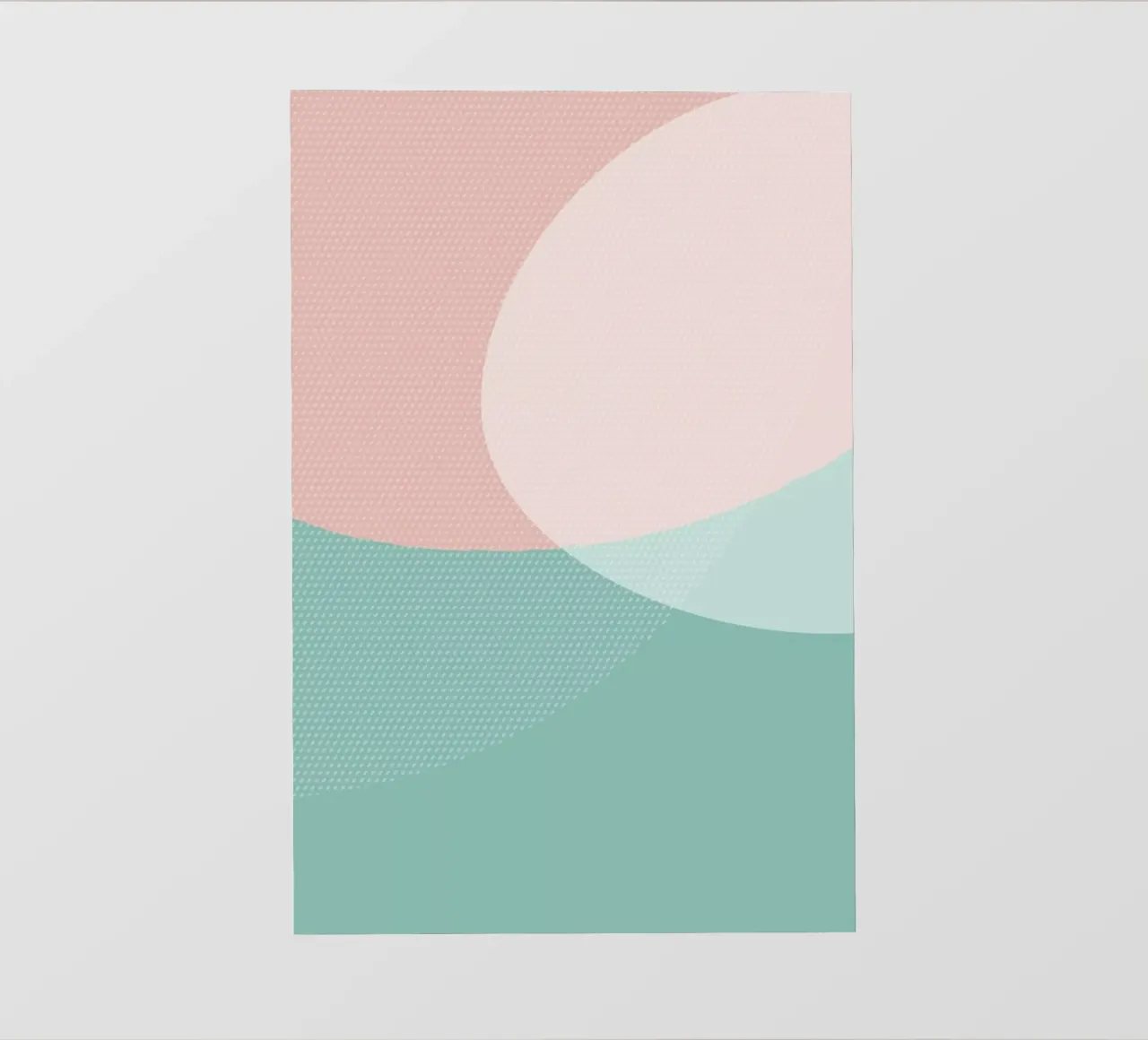 Soft Shapes telo in pvc da XOXO Arte