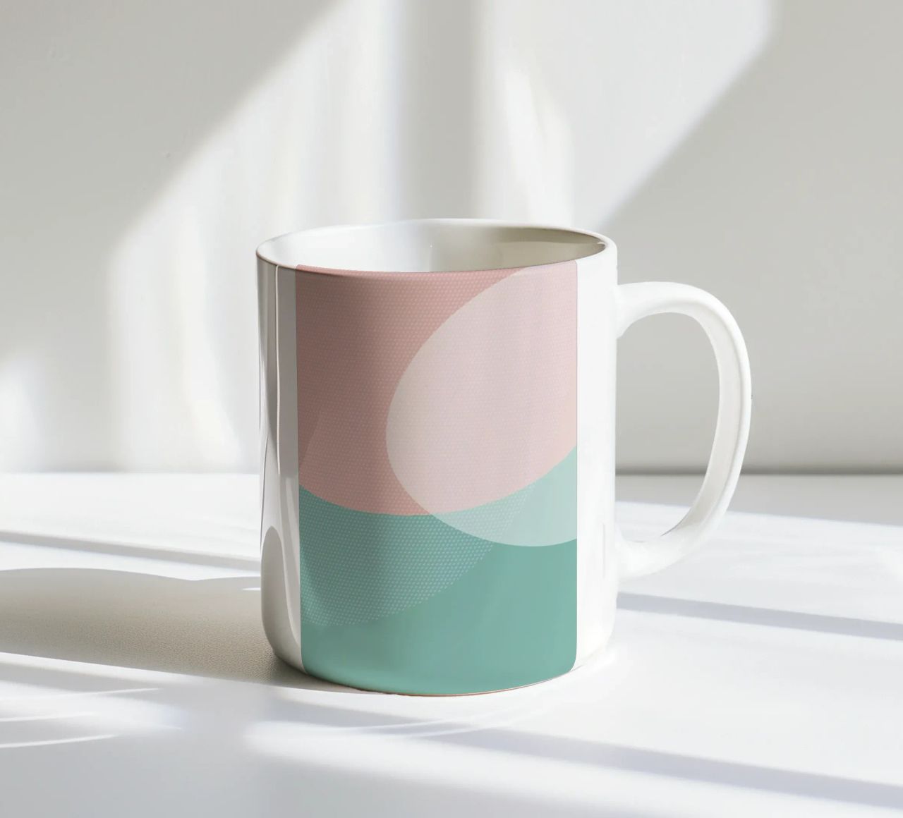 Soft Shapes tazza in ceramica da XOXO Arte