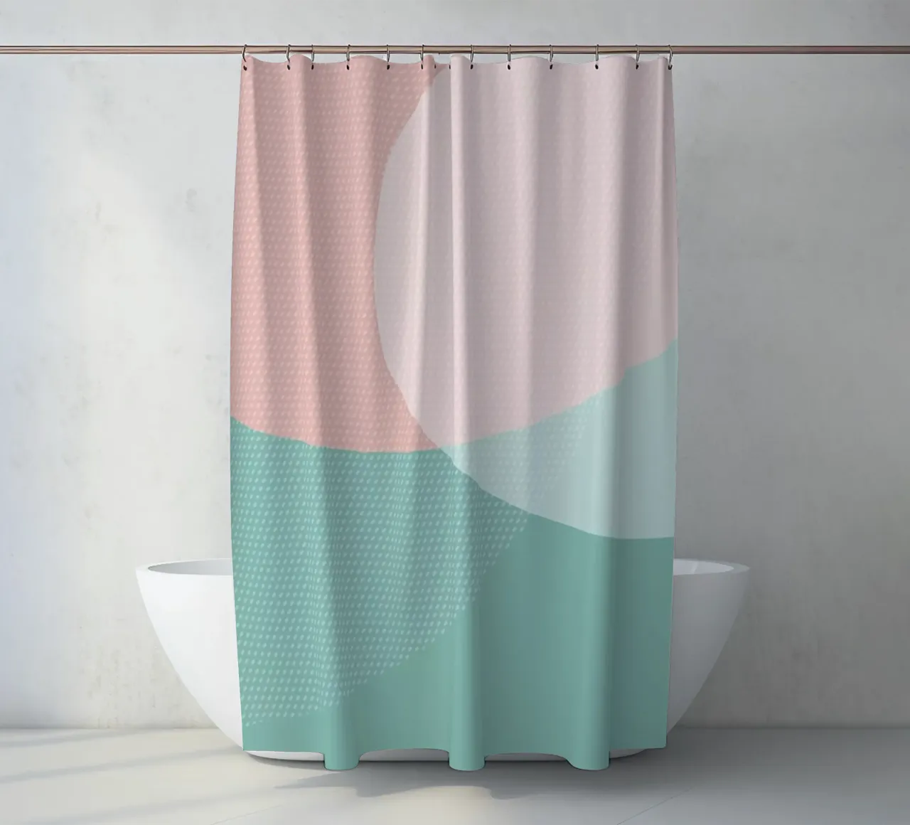 Soft Shapes tenda da doccia da XOXO Arte