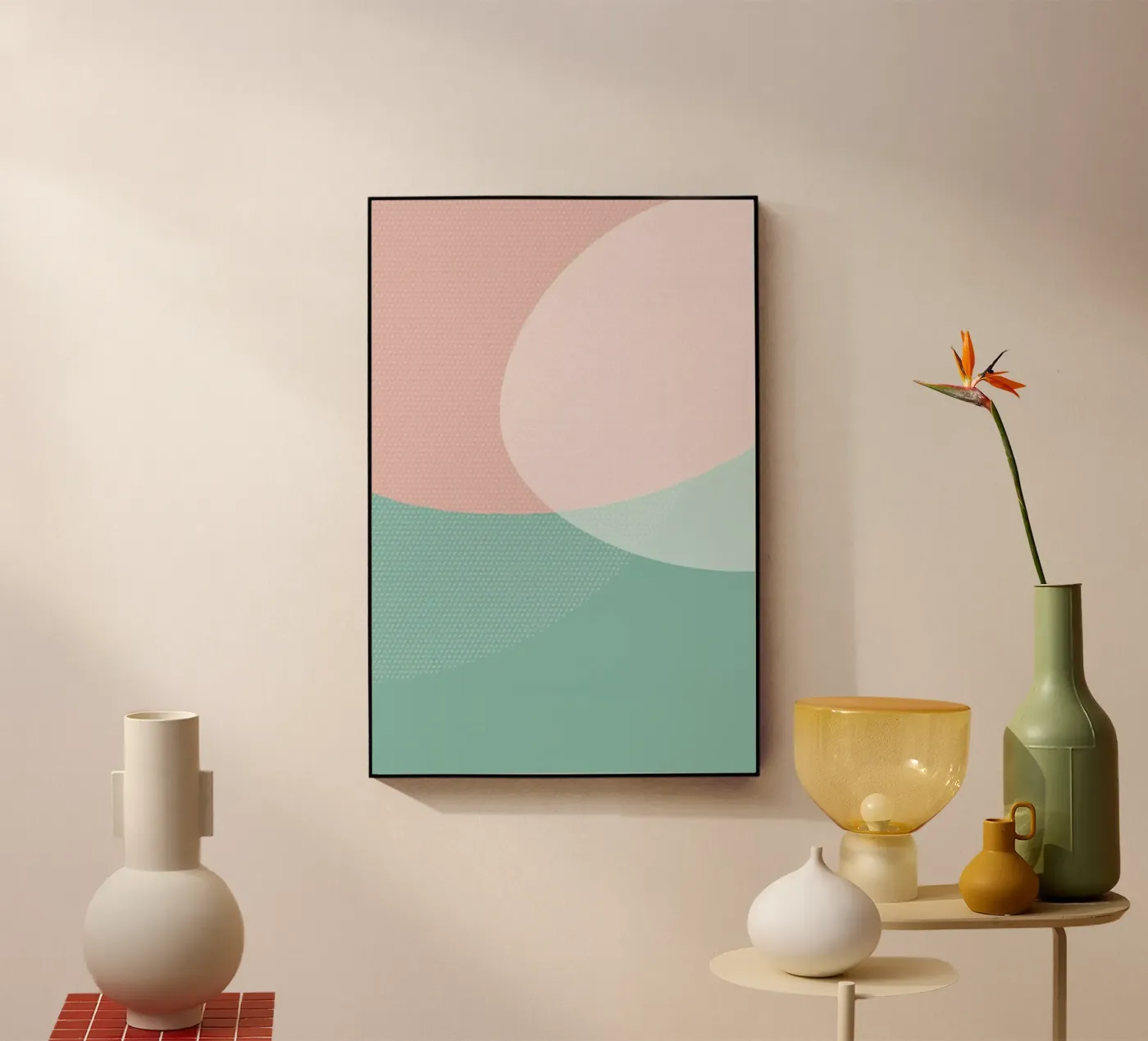 Soft Shapes plexiglas de XOXO Arte