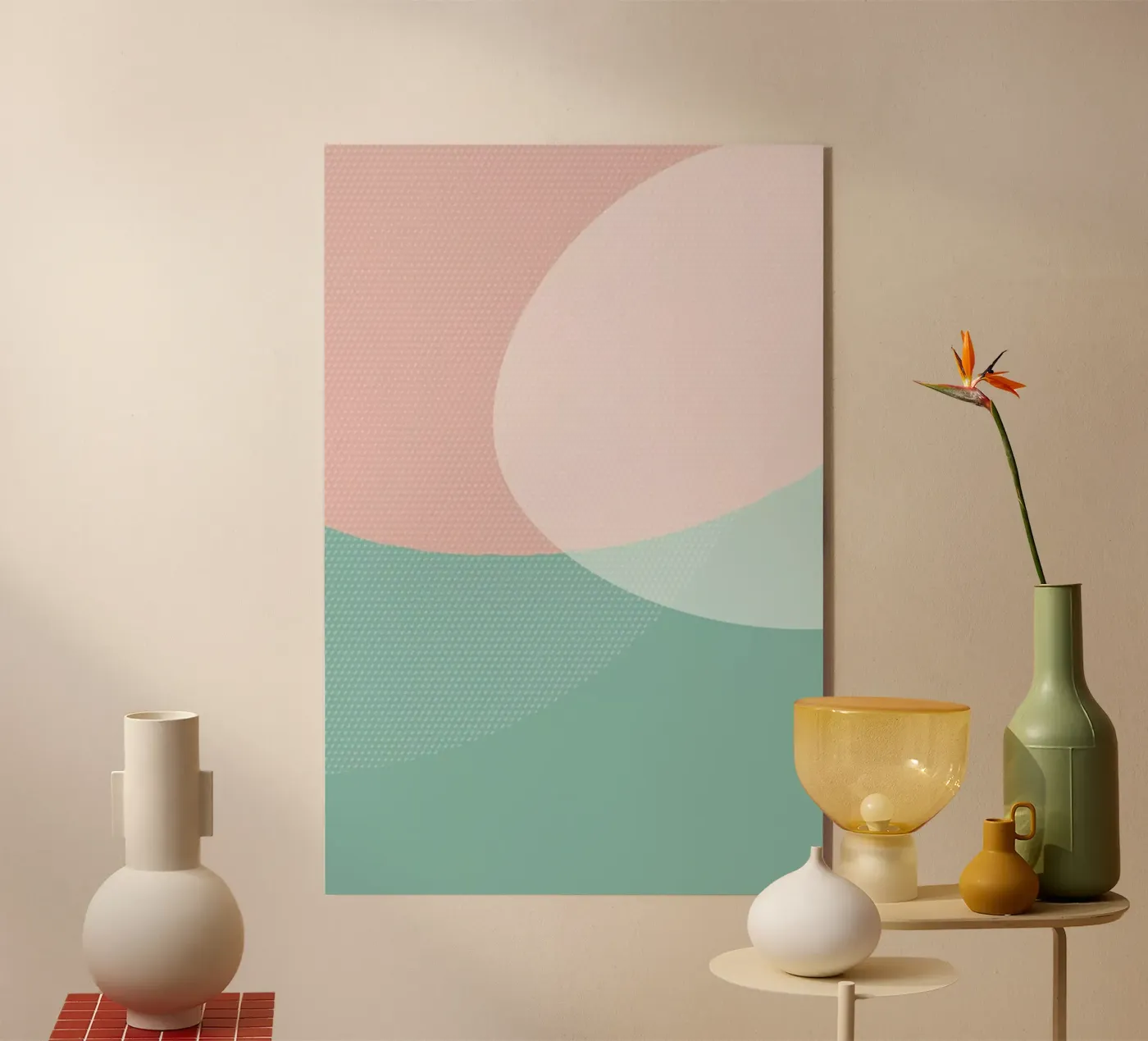 Soft Shapes plexiglas de XOXO Arte