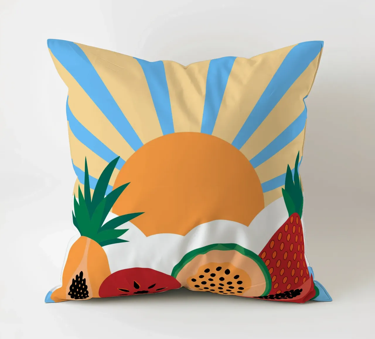 Frutta fresca tropicale cuscino da OFFICIAL FRUIT & VEGETABLES