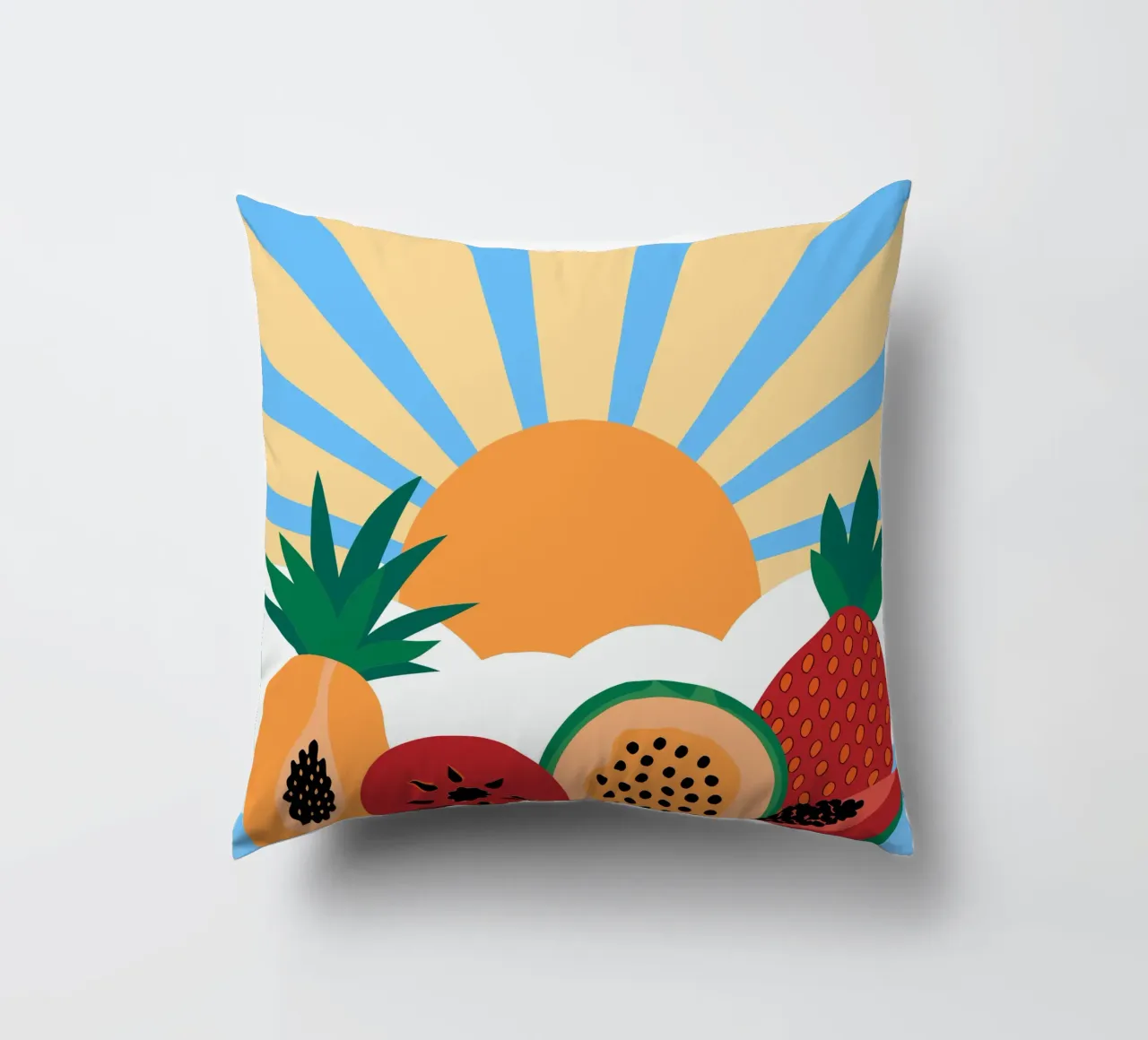 Frutta fresca tropicale cuscino da OFFICIAL FRUIT & VEGETABLES