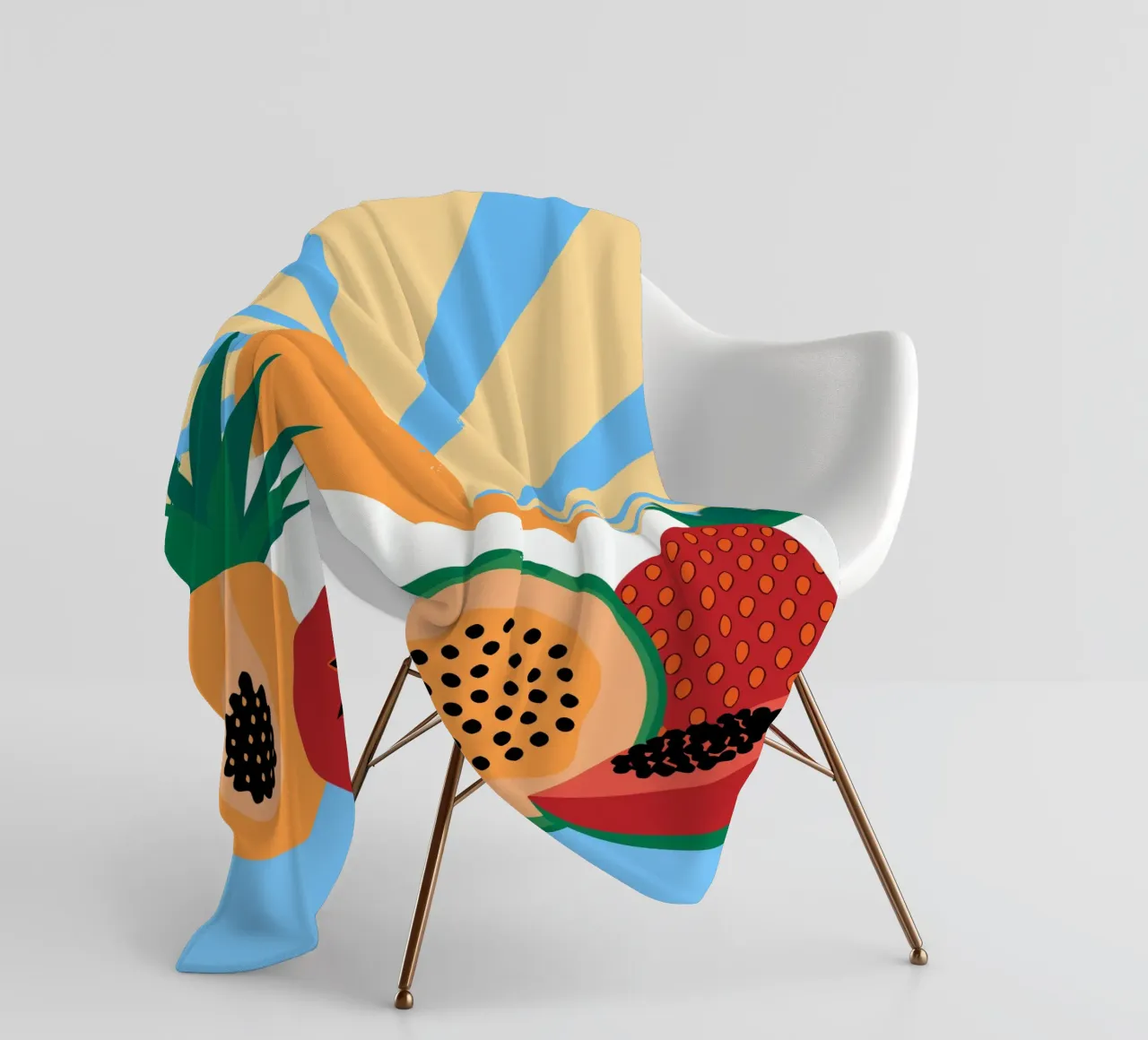 Frutta fresca tropicale coperta in pile da OFFICIAL FRUIT & VEGETABLES