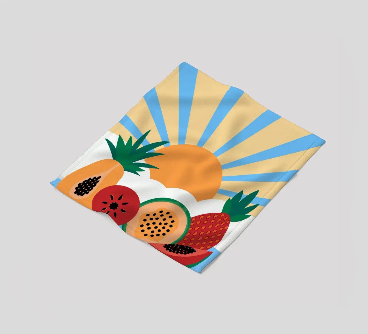 Frutta fresca tropicale coperta in pile da OFFICIAL FRUIT & VEGETABLES