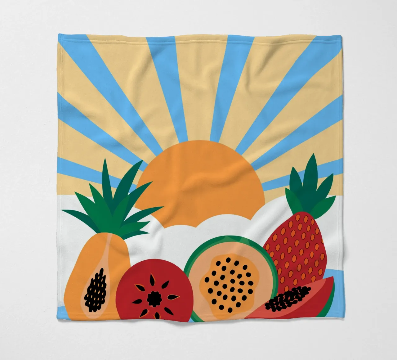 Frutta fresca tropicale coperta in pile da OFFICIAL FRUIT & VEGETABLES