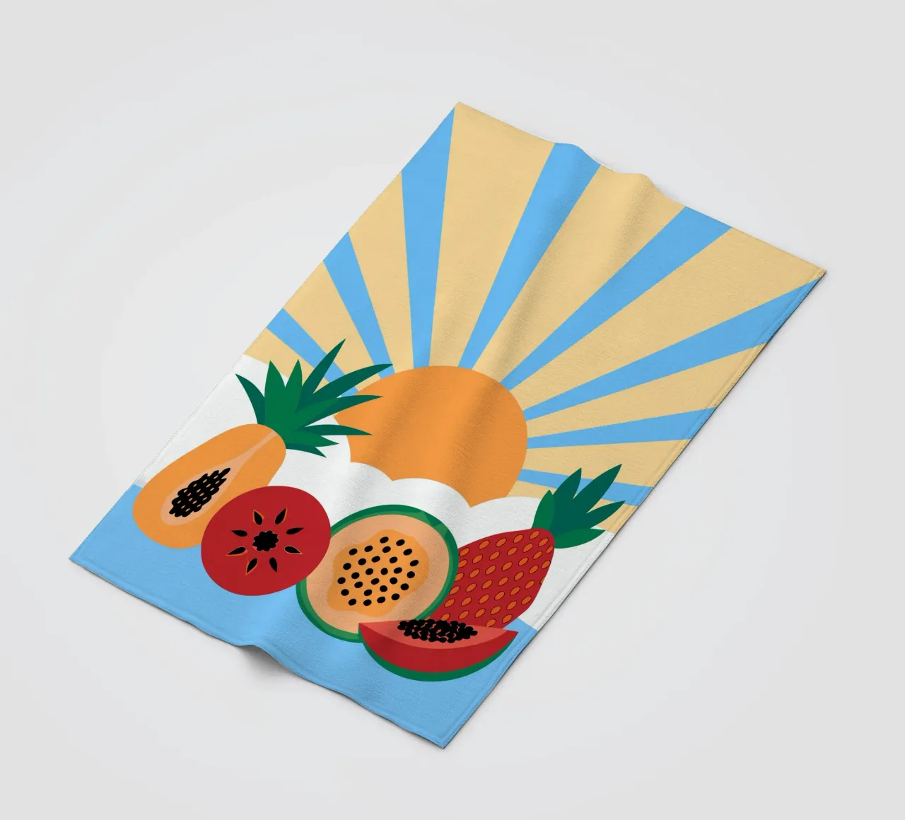Frutta fresca tropicale coperta in pile da OFFICIAL FRUIT & VEGETABLES