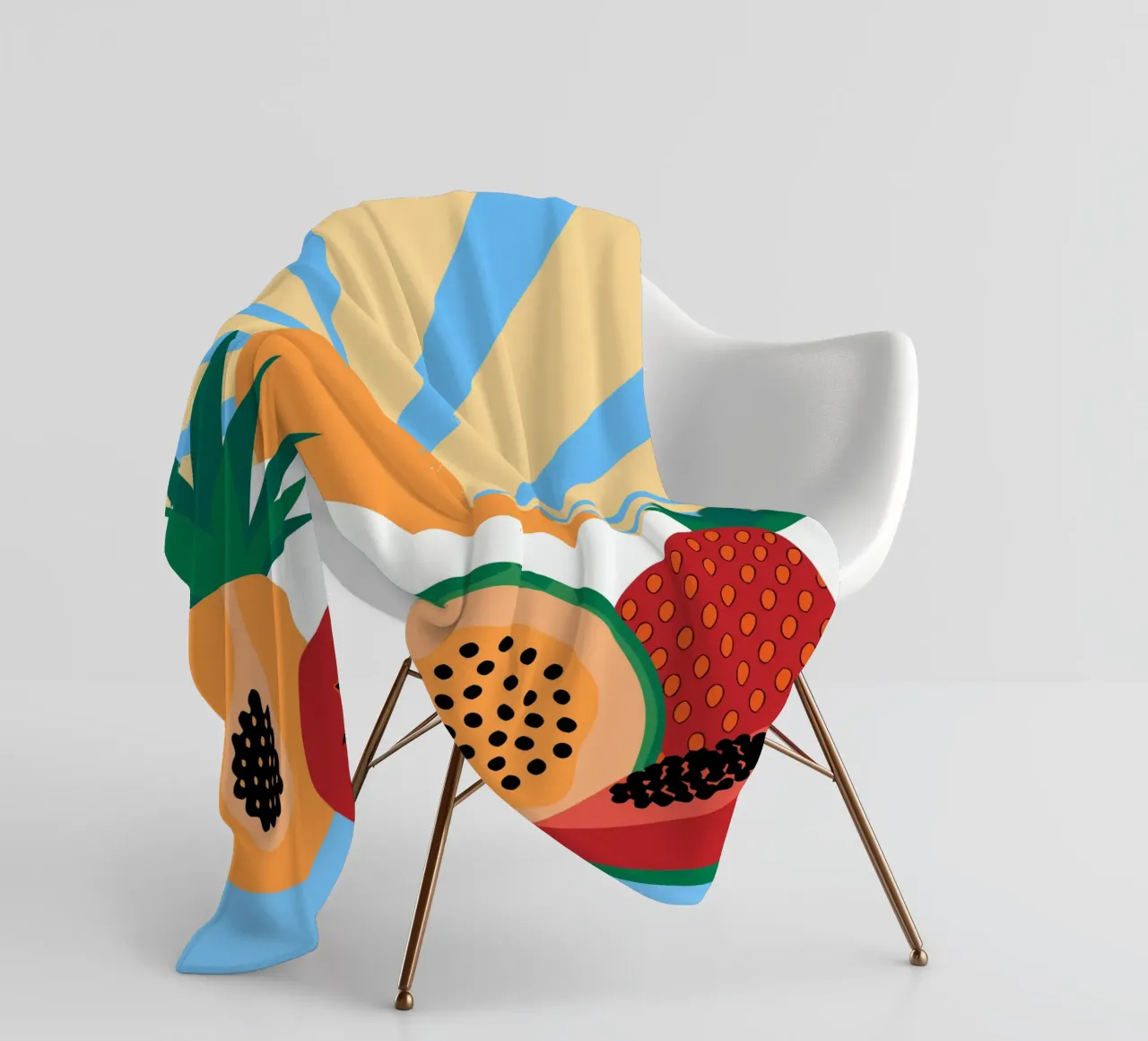 Frutta fresca tropicale coperta in pile da OFFICIAL FRUIT & VEGETABLES