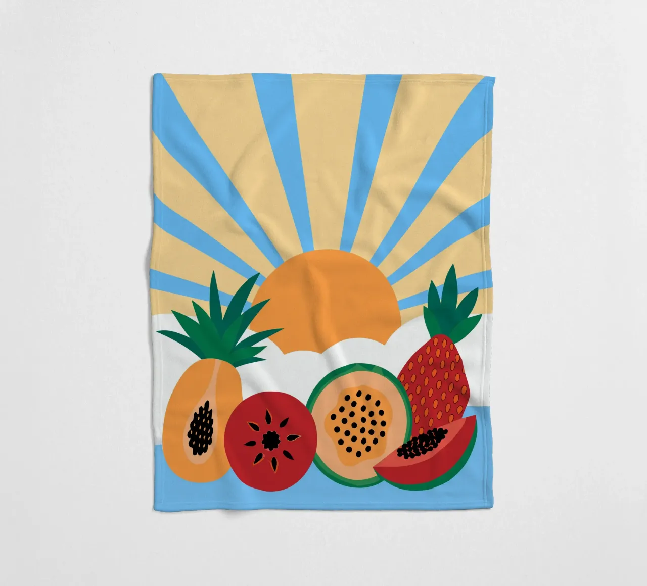 Frutta fresca tropicale coperta in pile da OFFICIAL FRUIT & VEGETABLES