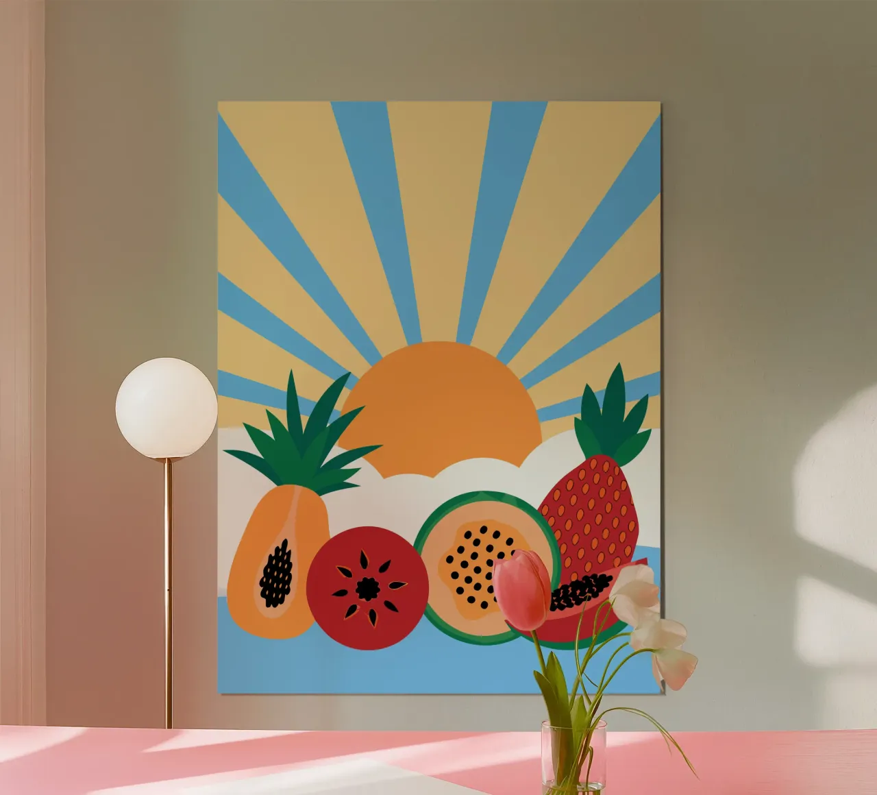 Frutta fresca tropicale carta hahnemühle da OFFICIAL FRUIT & VEGETABLES