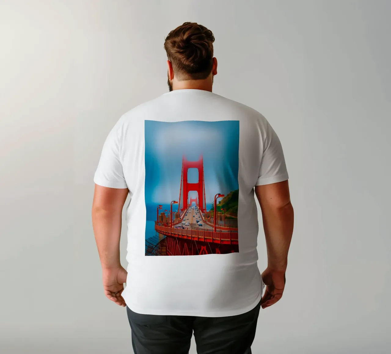 ponte d'oro vista auto t-shirt da PASMING