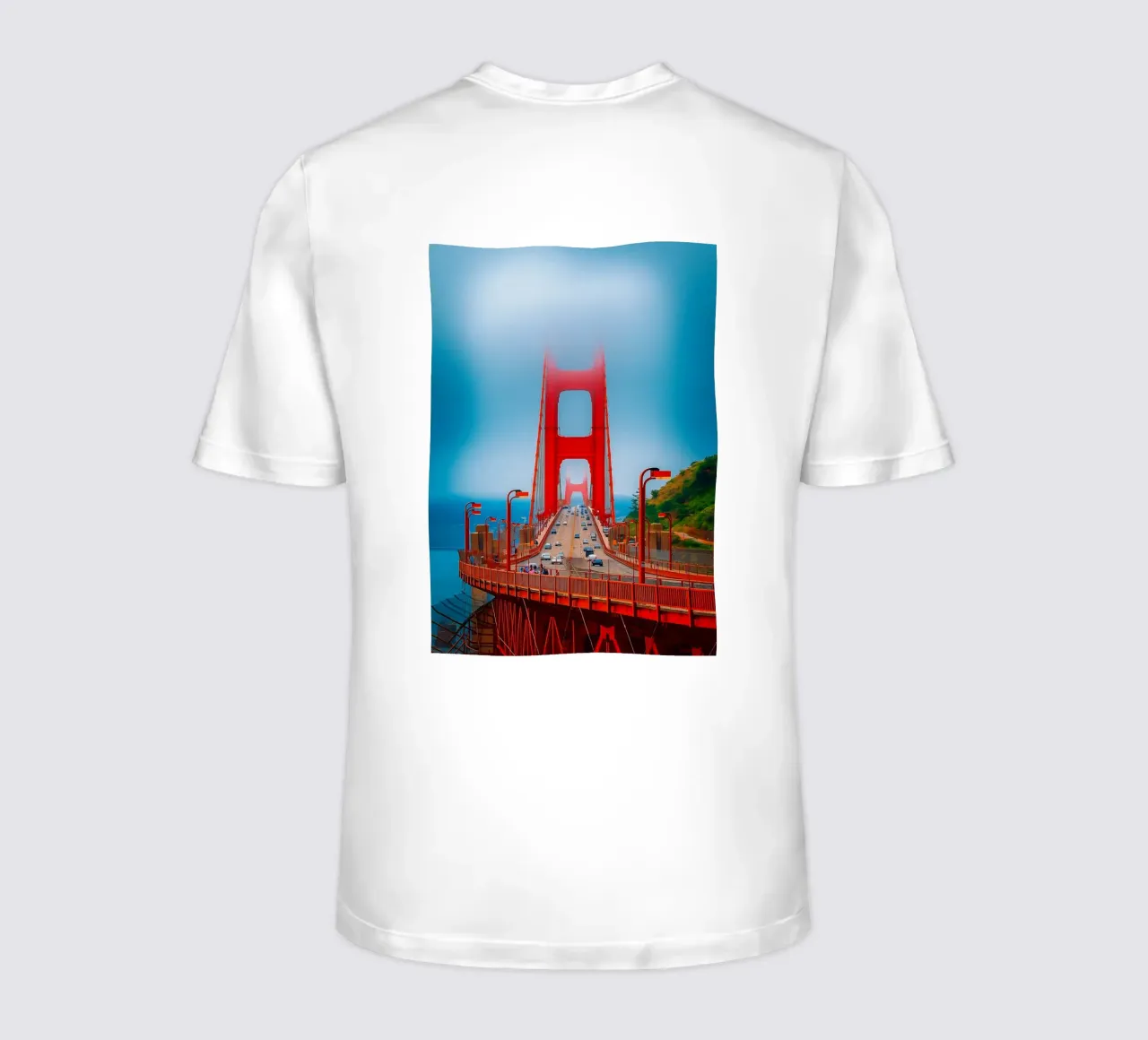 ponte d'oro vista auto t-shirt da PASMING