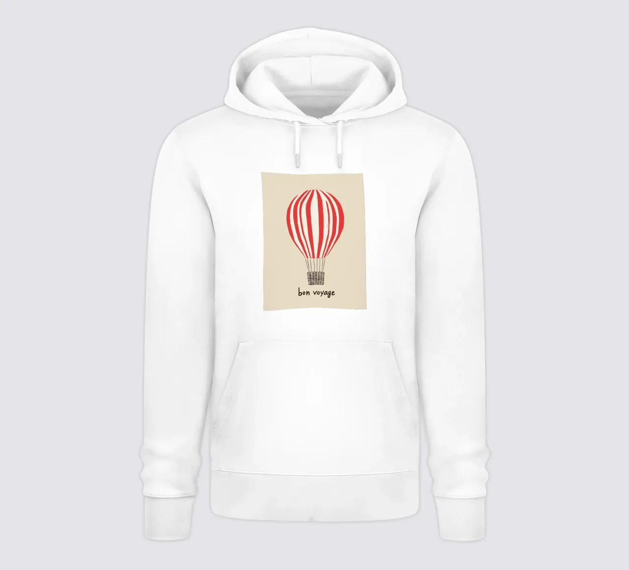 Viaggio in mongolfiera felpa con cappuccio da Carina Pop & Pastell