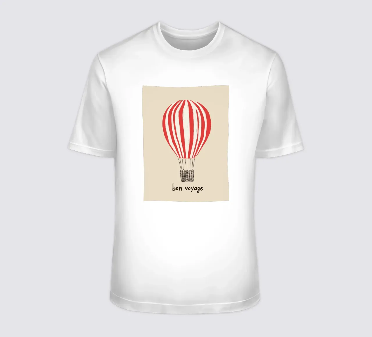 Viaggio in mongolfiera t-shirt da Carina Pop & Pastell