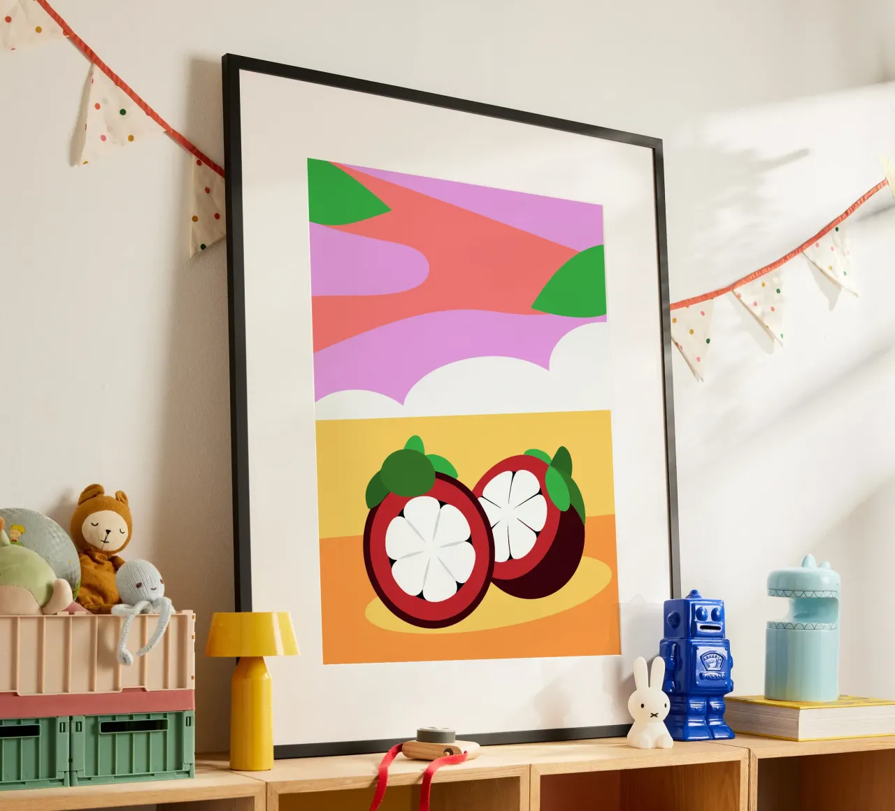 Mangostano fresco carta hahnemühle da OFFICIAL FRUIT & VEGETABLES