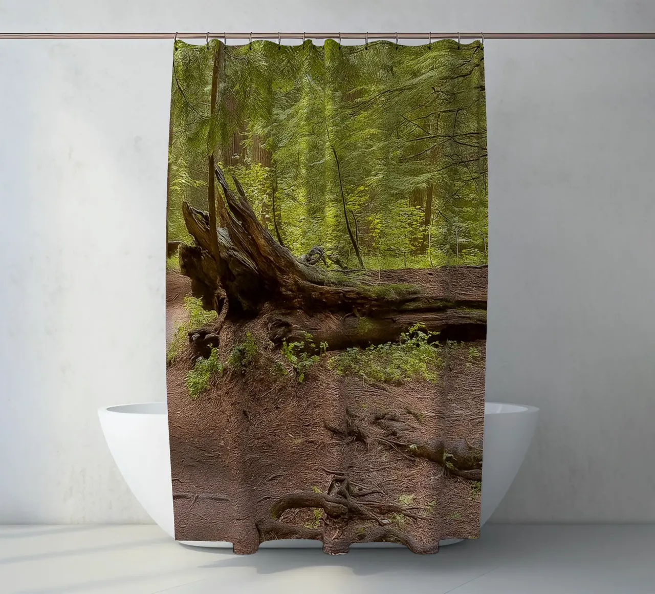 alberi marci caduti tenda da doccia da PASMING