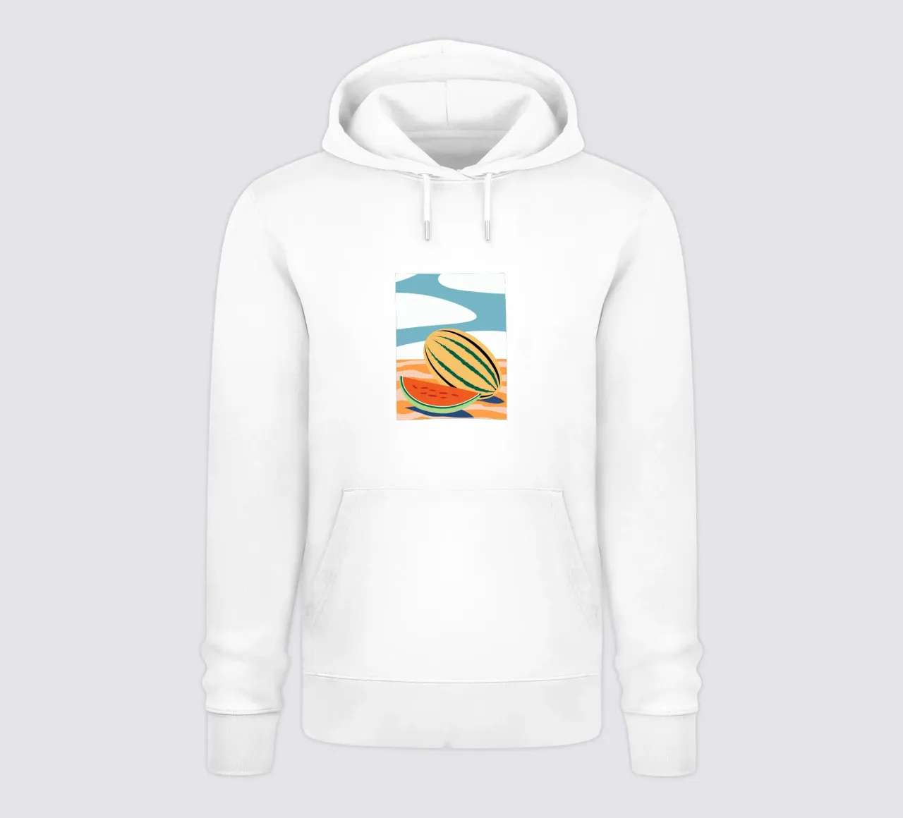Sandía fresca sudadera con capucha de OFFICIAL FRUIT & VEGETABLES