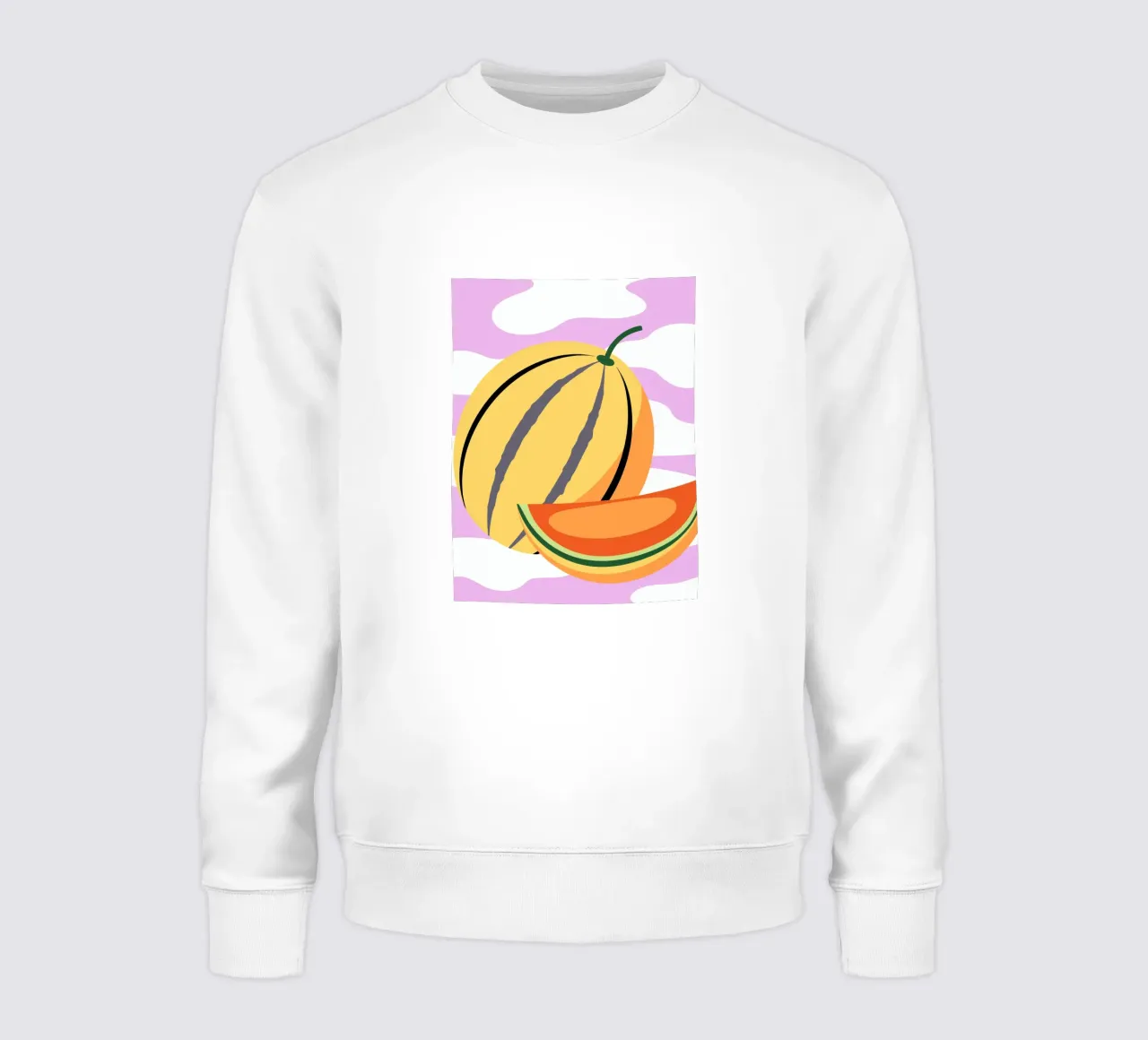 Pastèque jaune fraîche sweat de OFFICIAL FRUIT & VEGETABLES