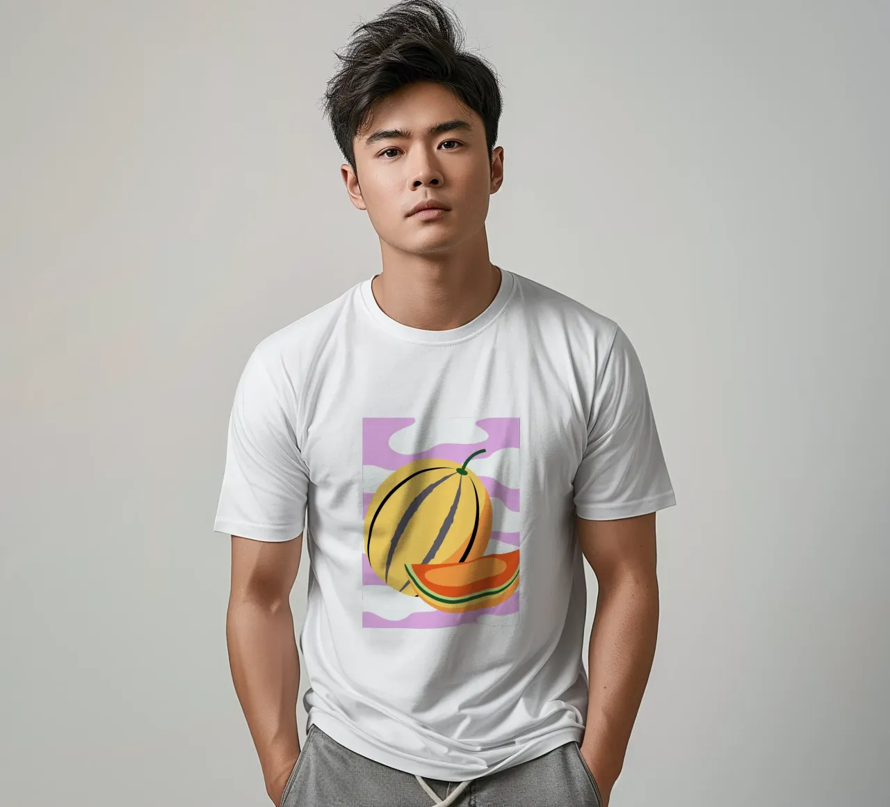 Pastèque jaune fraîche t-shirt de OFFICIAL FRUIT & VEGETABLES