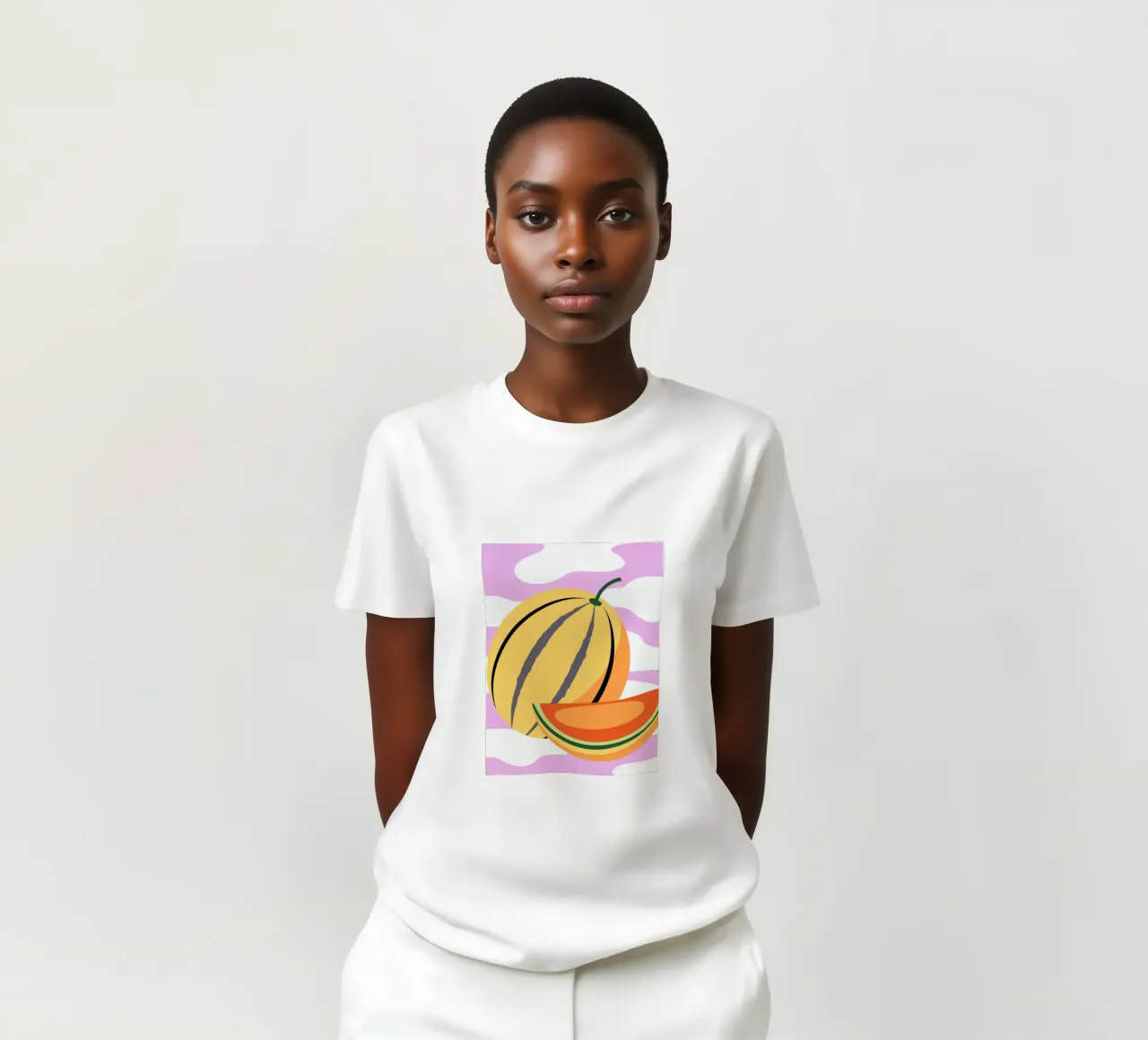 Pastèque jaune fraîche t-shirt de OFFICIAL FRUIT & VEGETABLES