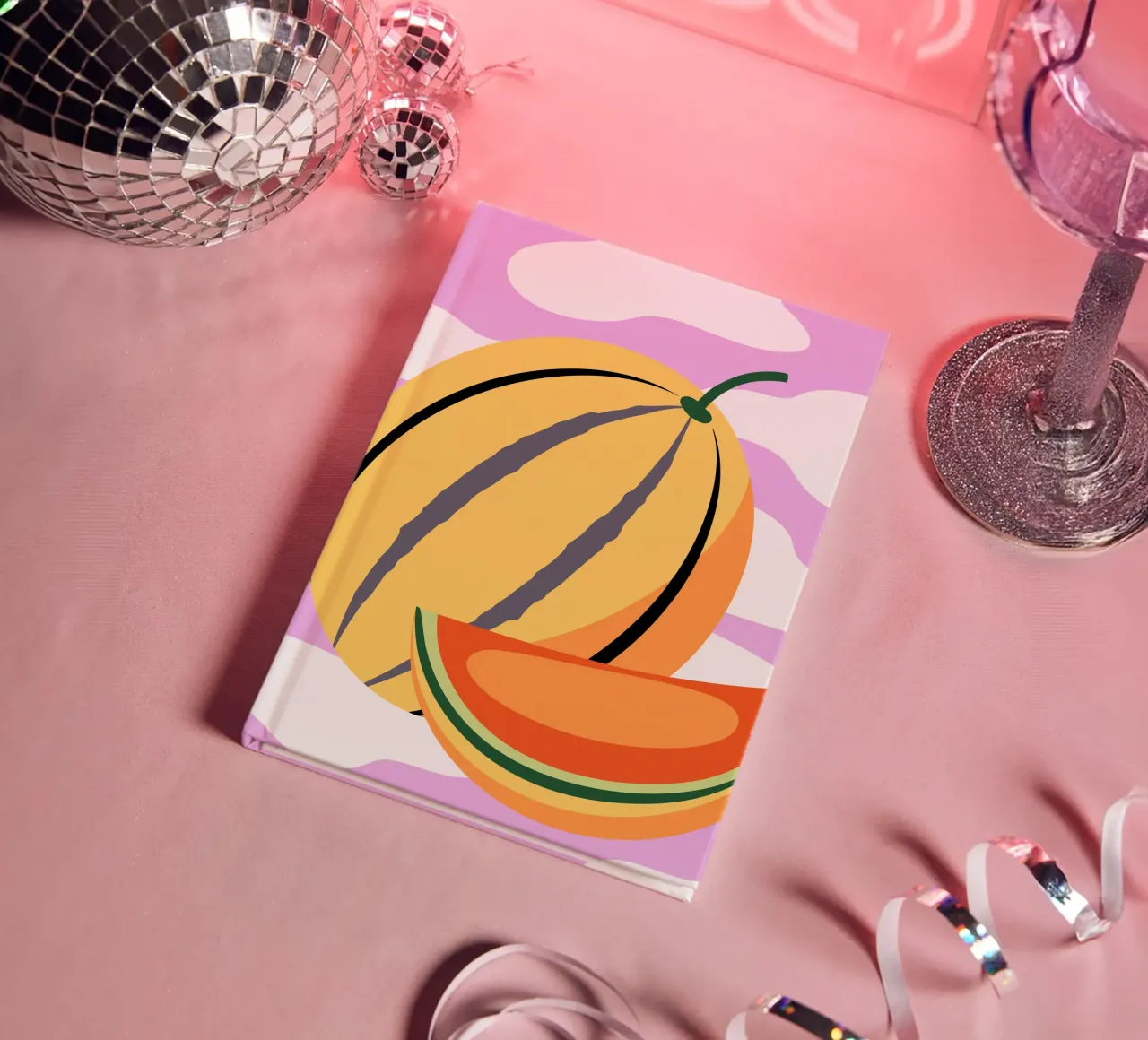 Pastèque jaune fraîche carnet de notes de OFFICIAL FRUIT & VEGETABLES
