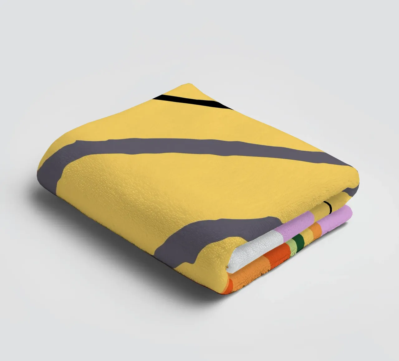 Pastèque jaune fraîche serviette de bain de OFFICIAL FRUIT & VEGETABLES