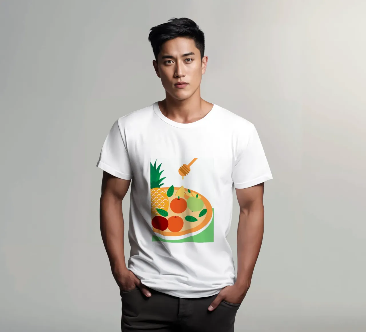 Insalata di frutta fresca con miele t-shirt da OFFICIAL FRUIT & VEGETABLES