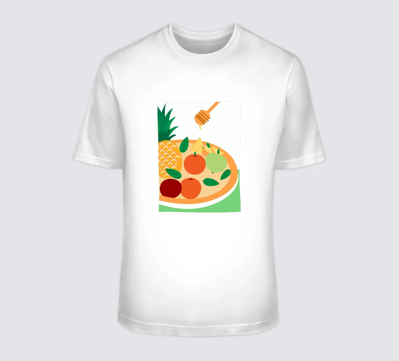 Insalata di frutta fresca con miele t-shirt da OFFICIAL FRUIT & VEGETABLES
