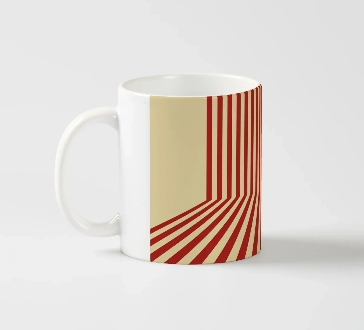 Line Strip Retro Old tazza in ceramica da Studio Fun Boy