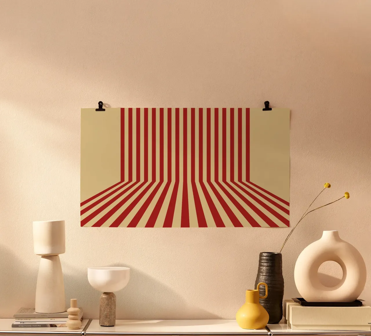 Line Strip Retro Old poster da Studio Fun Boy