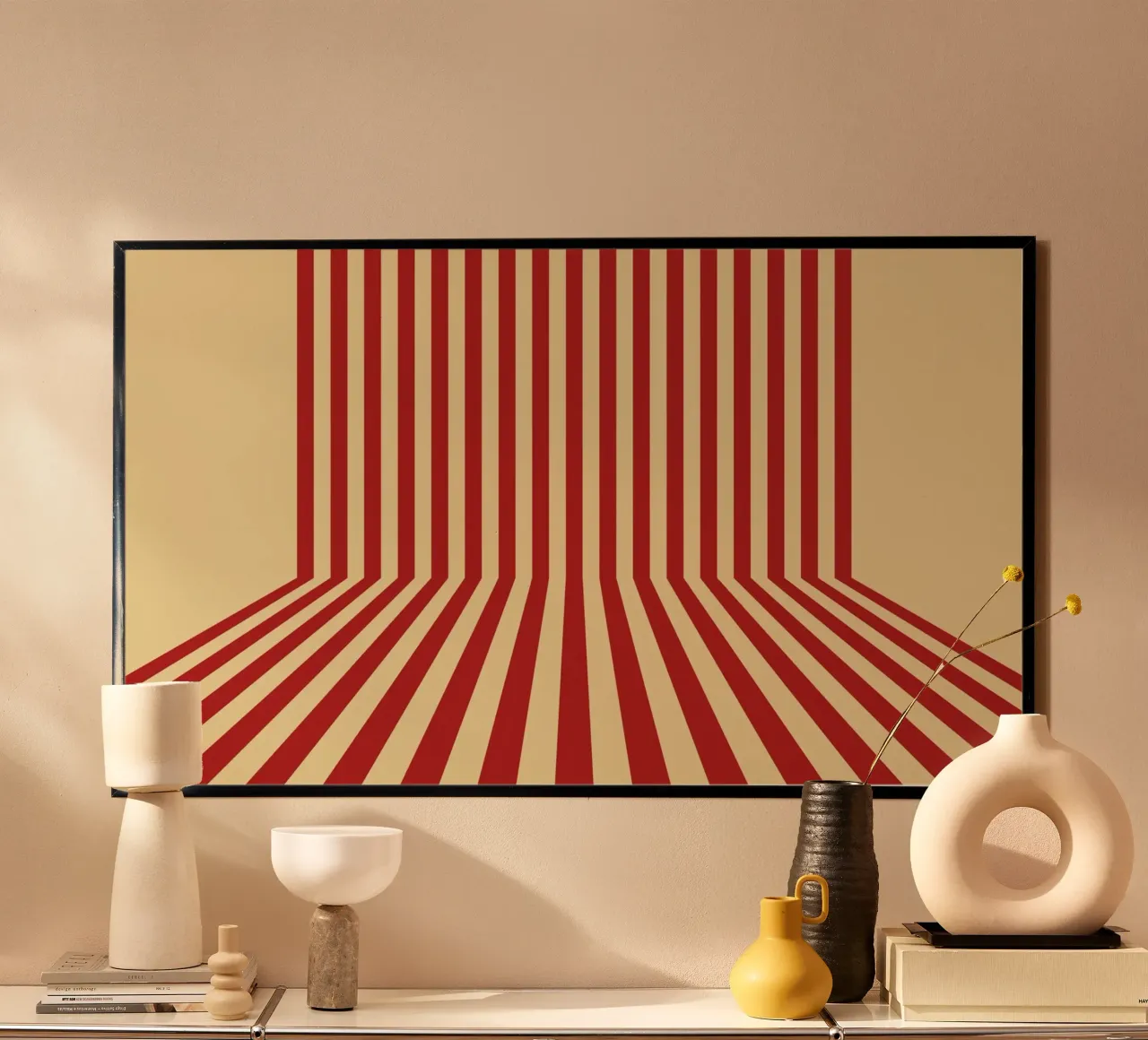 Line Strip Retro Old poster da Studio Fun Boy
