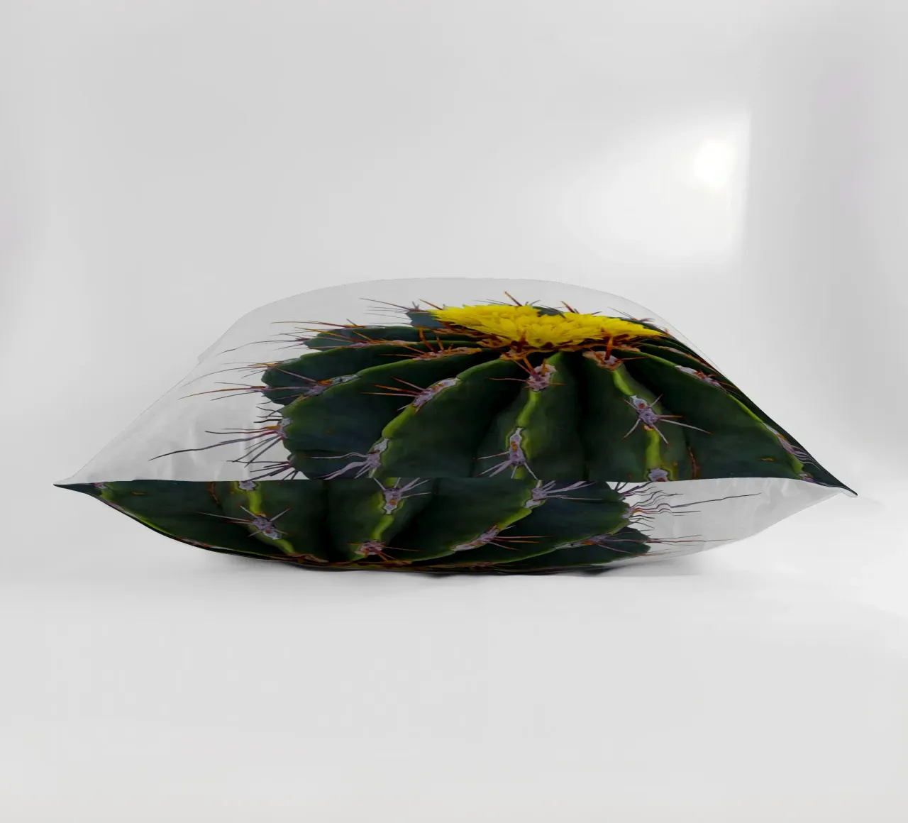 Cactus Flower decorative cushion by Orara Studio