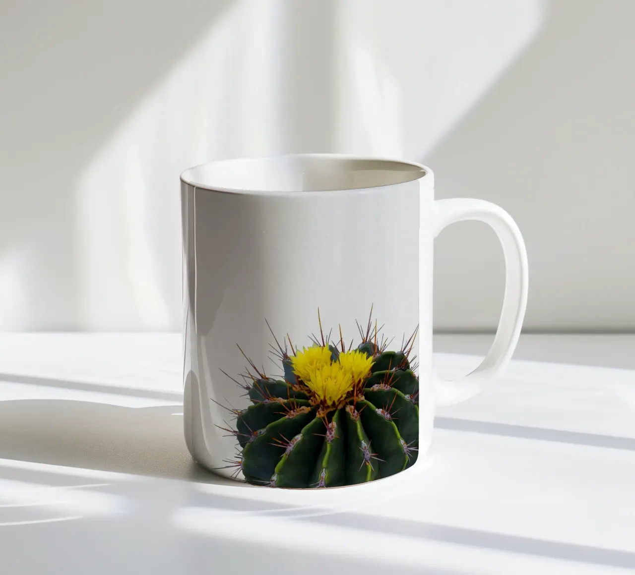 Fiore di cactus tazza in ceramica da Orara Studio