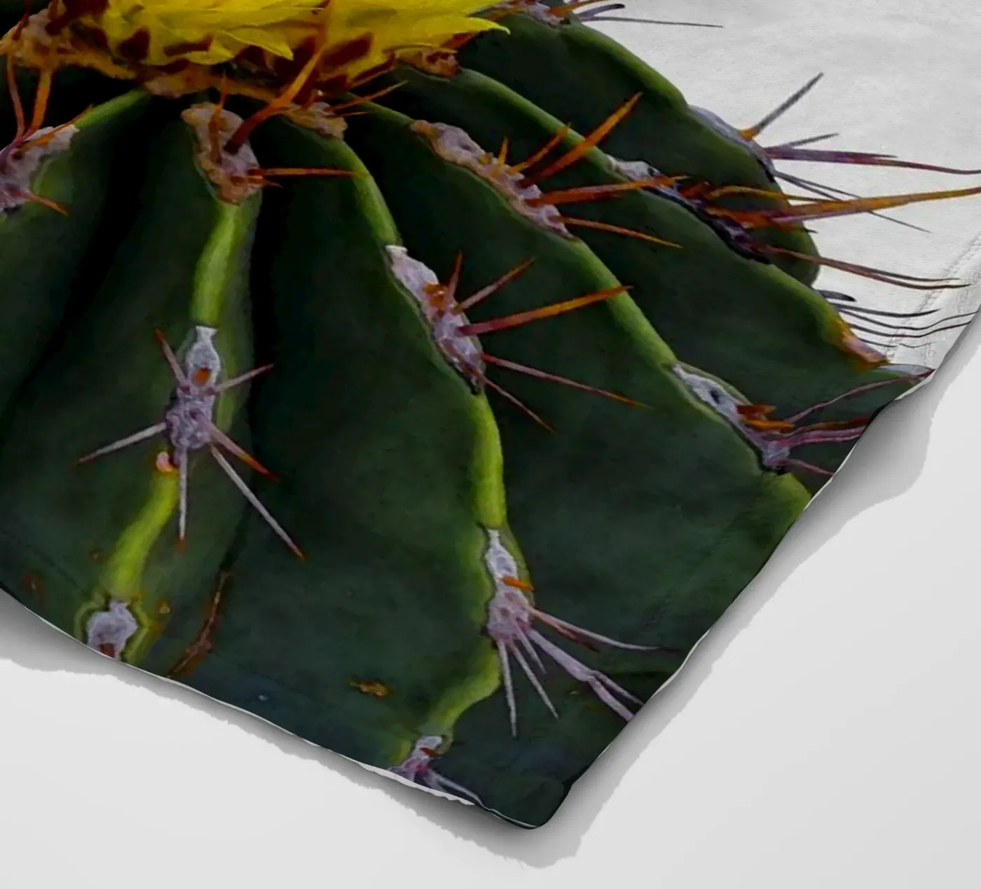 Cactusbloem fleecedeken van Orara Studio
