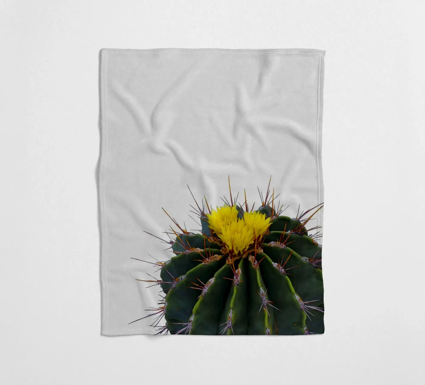 Cactusbloem fleecedeken van Orara Studio