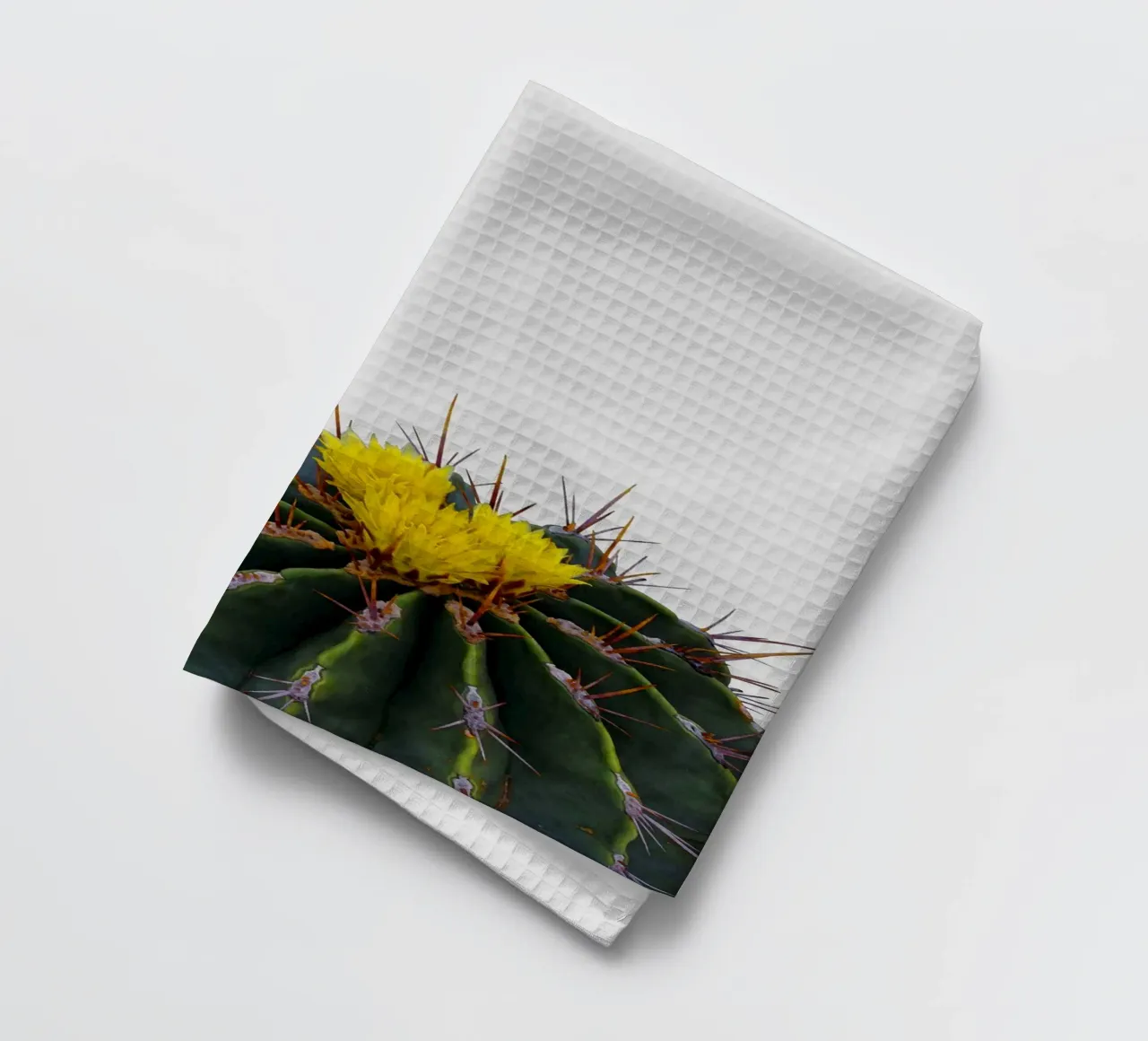 Fiore di cactus canovaccio da cucina da Orara Studio