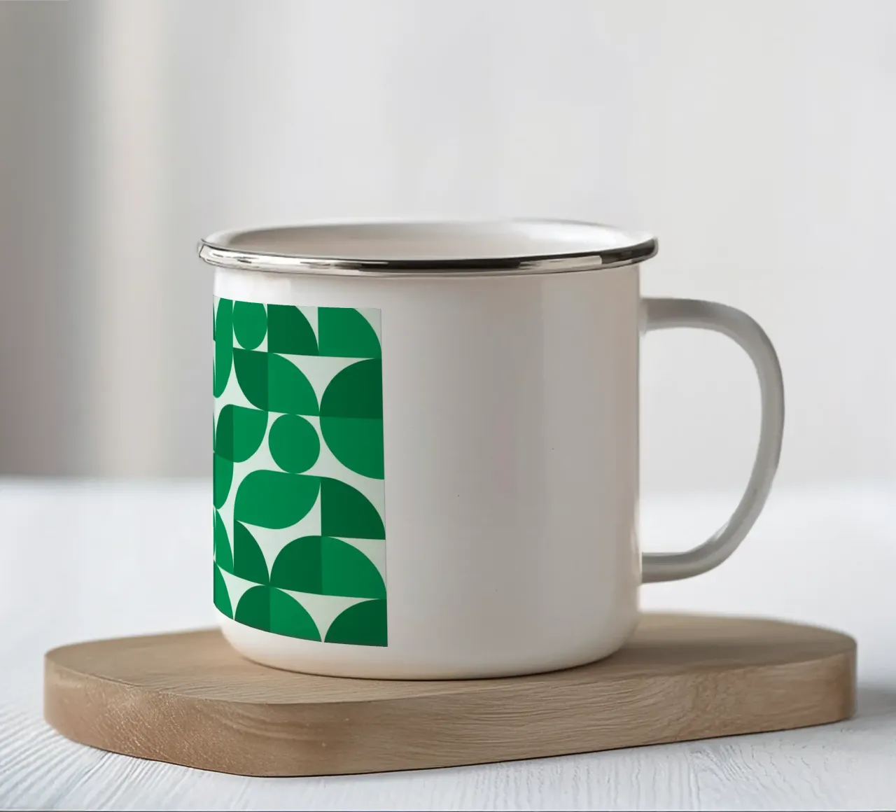 Piastrella Eco Mosaico tazza in smalto da Studio Fun Boy