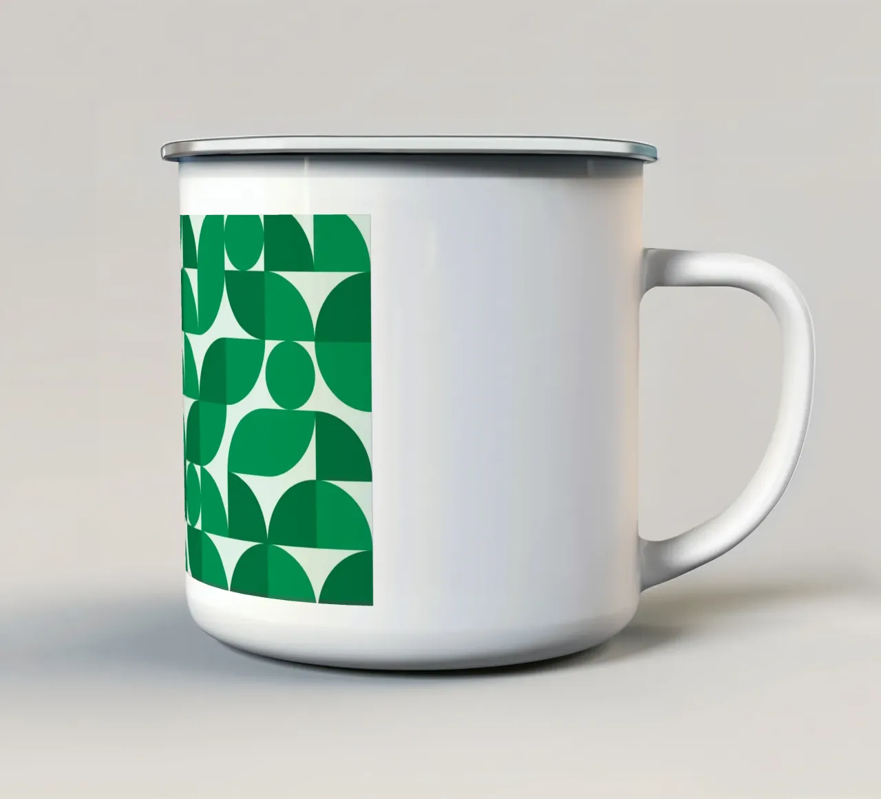 Piastrella Eco Mosaico tazza in smalto da Studio Fun Boy