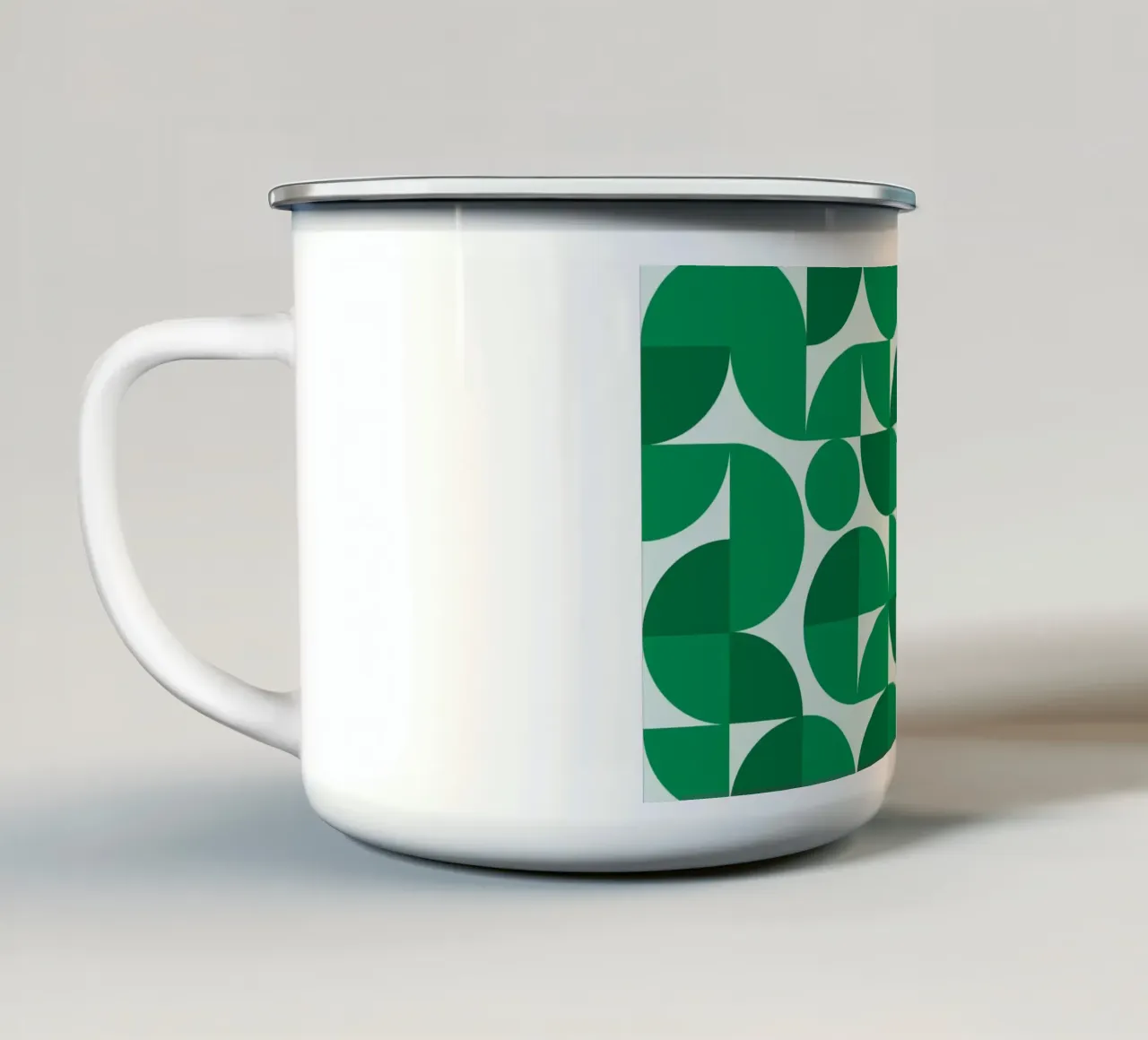 Piastrella Eco Mosaico tazza in smalto da Studio Fun Boy