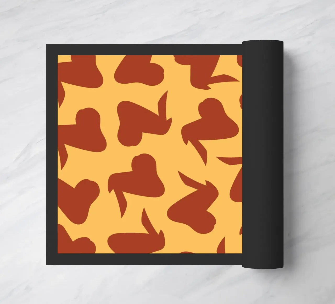 Fried chicken wings doormat by Studio Fun Boy