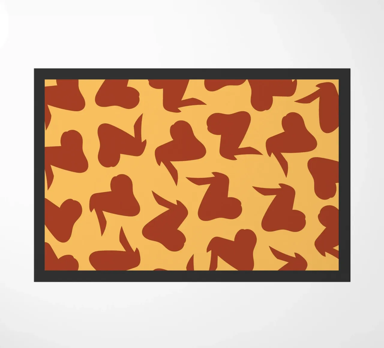 Fried chicken wings doormat by Studio Fun Boy