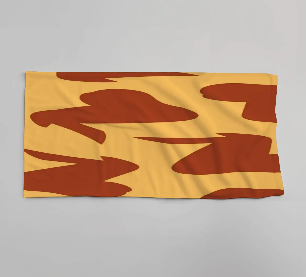 Fried chicken wings towel by Studio Fun Boy