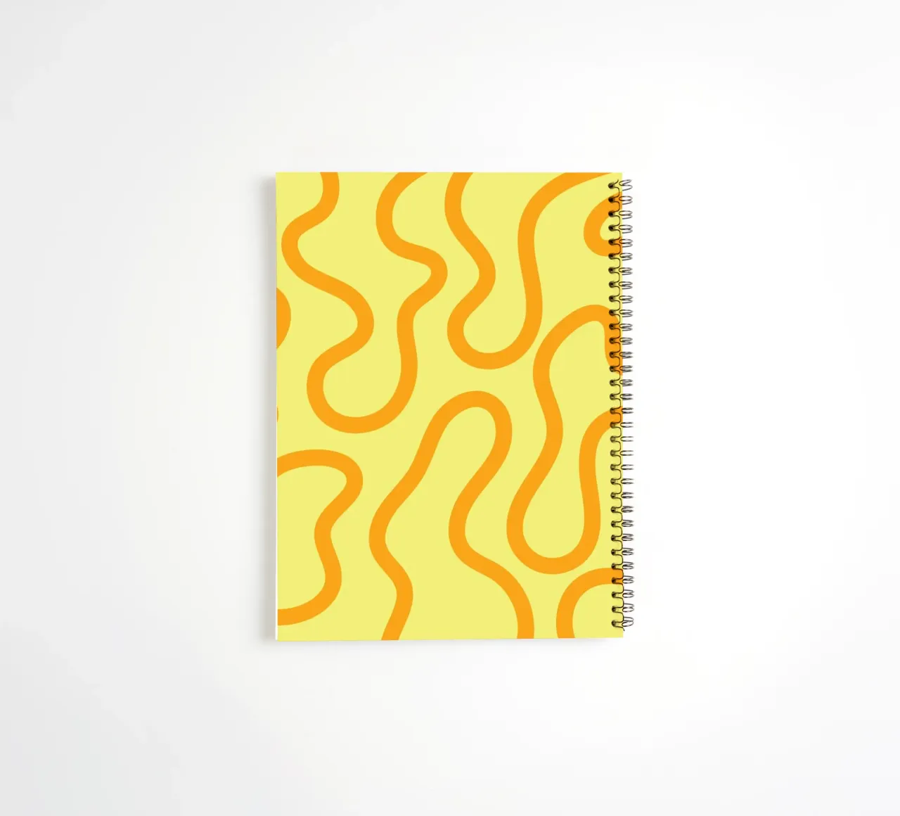 Dessin au trait fromage jaune carnet à spirale de Studio Fun Boy