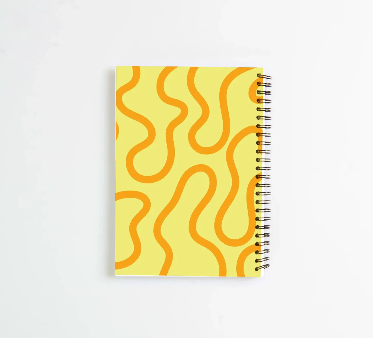 Dessin au trait fromage jaune carnet à spirale de Studio Fun Boy