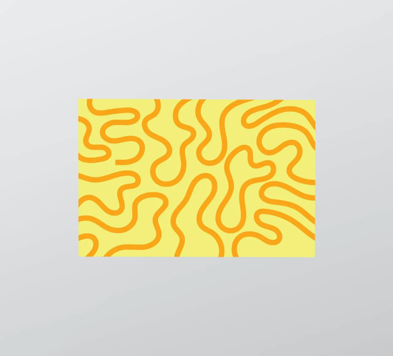 Dessin au trait fromage jaune autocollant de Studio Fun Boy